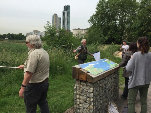 There was arm and net waving from the very beginning.