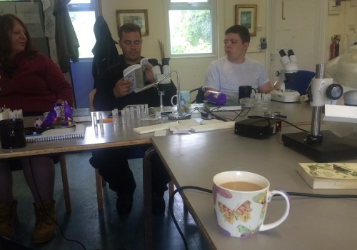 Back in the classroom I was given the butterfly bucket of tea to try and revive me.